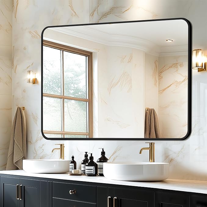 Delma Bathroom Mirror, High-Definition Vanity Mirror, Versatile Mirror - Image 3