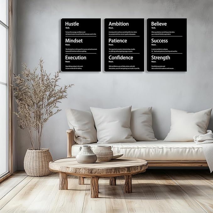 Motivational Wall Decor Paintings Inspirational Office Wall Decor Posters - Image 6