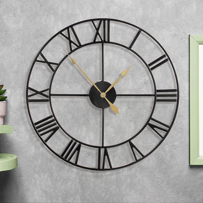 LEIKE 80CM Extra Large Wall Clock - Image 6