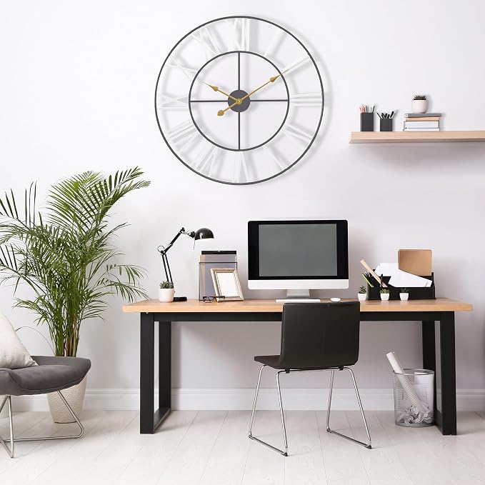 Sorbus Large Wall Clock for Living Room Decor - Image 5