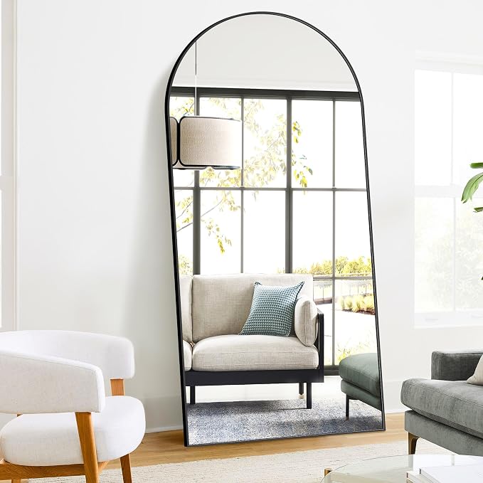 TRAHOME Full Length Arched Mirror, Living Room, Dressing Room - Image 6