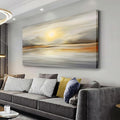 VHMING Abstract Canvas Wall Art Seascape Canvas Printing Abstract Art Wall by VHMING