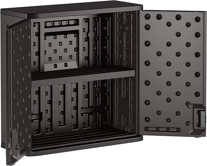 Suncast Commercial 4 Cubic Ft. Heavy-Duty Resin Wall Cabinet - Image 4