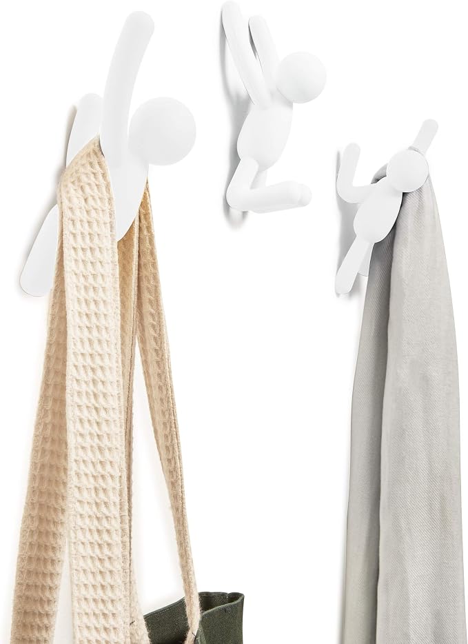Umbra Buddy Wall Hooks – Decorative Wall Mounted Coat Hooks - Image 7