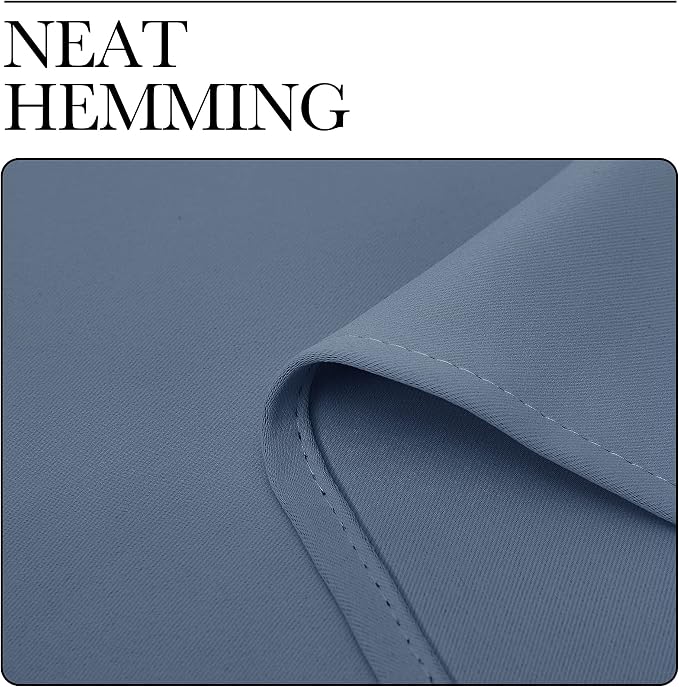NICETOWN Short Curtains for Kitchen, Thermal Insulated Solid Grommet Blackout - Image 8