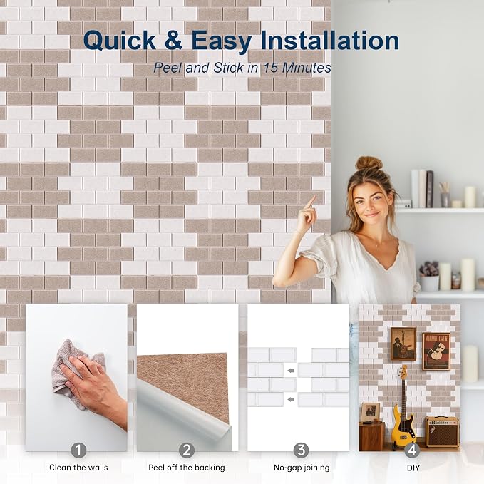 WoveN SounD Brick Acoustic Wall Panels Seamless Visual, High Density, Sound - Image 5