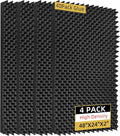 4 Pack Sound Proof Foam Panels |48"×24"×2" Egg Crate Foam Pad | High Density by Temgcuam
