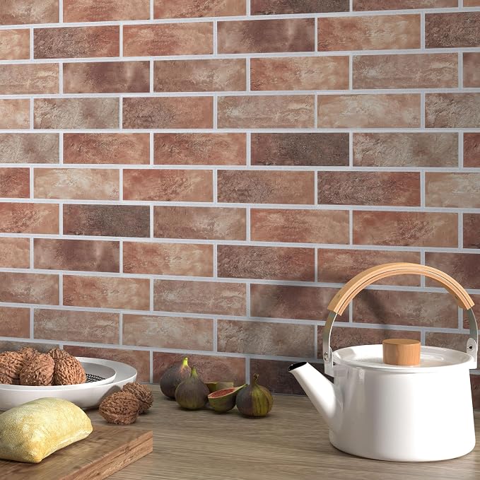 8-Pack 3D Faux Brick Acoustic Wall Panels, 11.8" x 11.8" PET Soundproof & Noise - Image 6