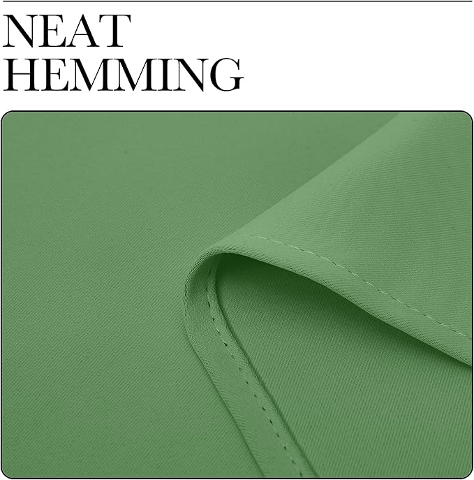 NICETOWN Froest Green Blackout Curtains 84 inches Length - Image 6