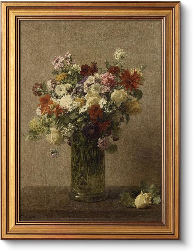 VIYYIEA Vintage Gold Framed Wall Art by VIYYIEAART