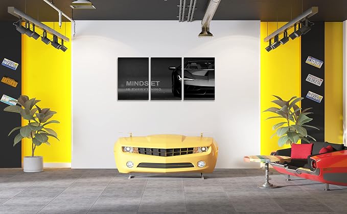 KAWAHONE Motivational Canvas Wall Art Lamborghini Posters Prints Entrepreneur - Image 6