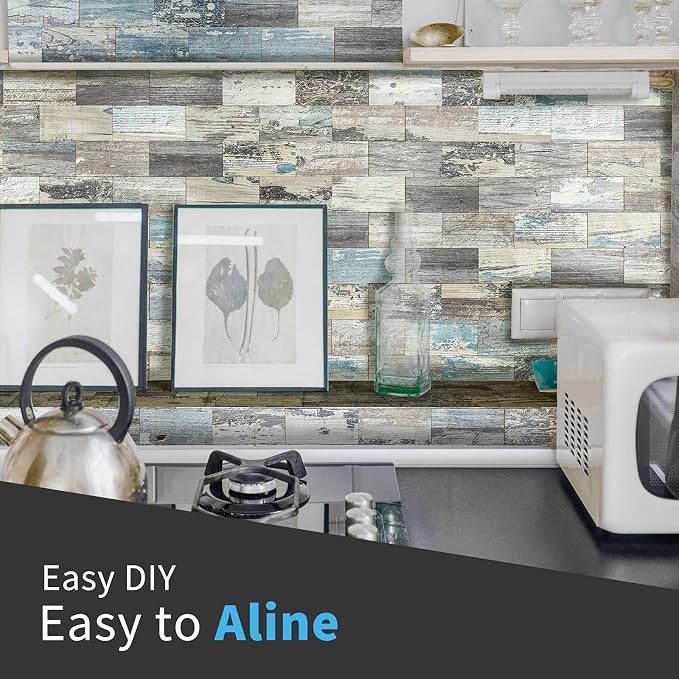 Art3d 10-Sheet Peel and Stick Backsplash PVC Wall Tile, Stickon Tile - Image 3
