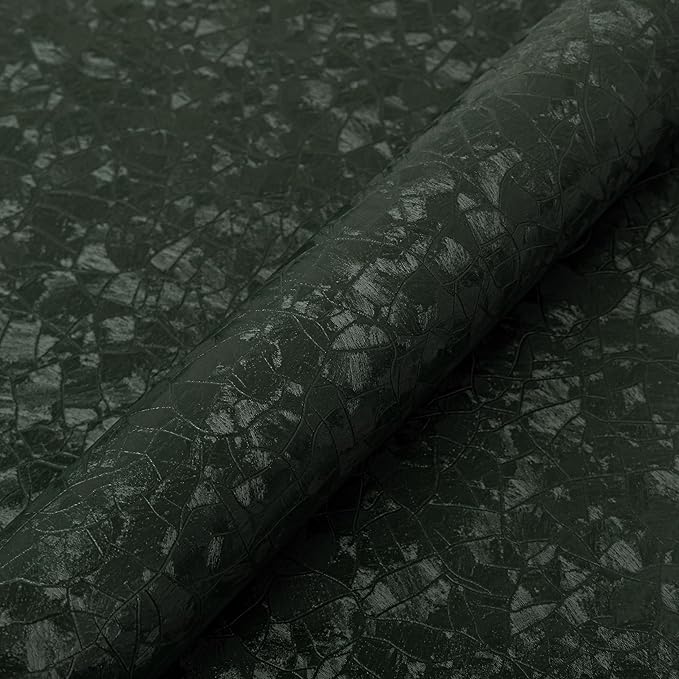Abyssaly Dark Green Peel and Stick Wallpaper by Abyssaly