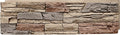 GenStone Faux Stacked Stone Panel 41" x 11.25" in Desert Sunrise Color by GenStone