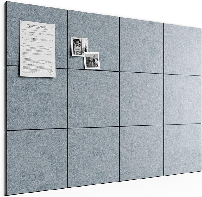 Bumusty Large Cork Board 48" x 36" Alternative by BUMUSTY