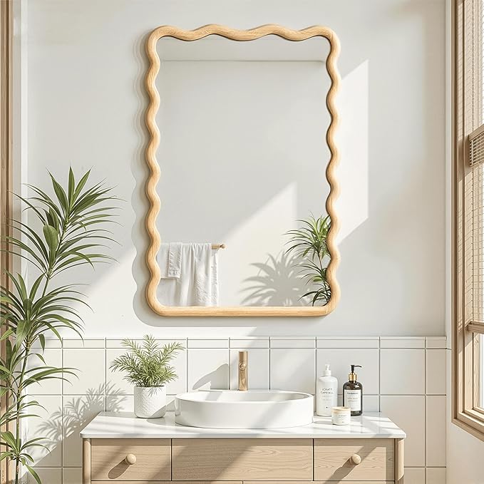 Wavy Mirror for Wall, for Bedroom, Living Room - Image 4