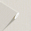 Yancorp 15.7"x787"/65.6' Textured Fabric Wallpaper Faux Grasscloth Peel and by YancorpHomeDecor
