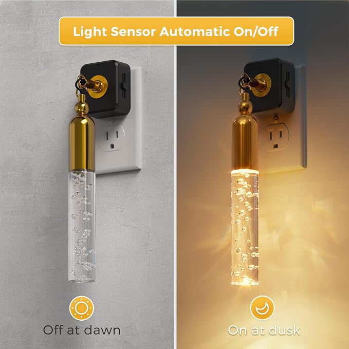 L LOHAS LED Night Lights Plug into Wall, Dimmable Night Light 0-100LM, Rotating - Image 2
