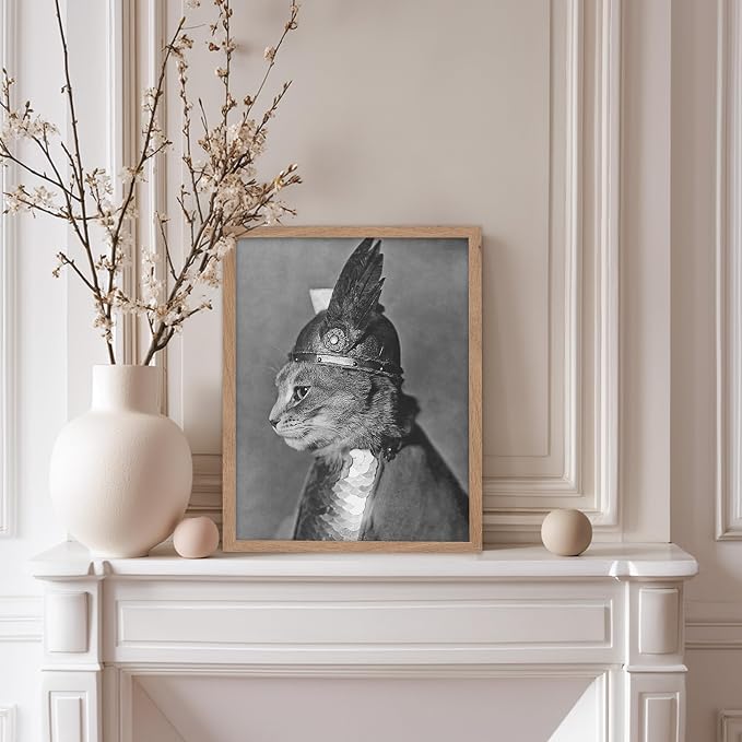 Poster Master Vintage Armored Cat - Image 5