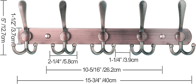 Dseap Wall Mounted Coat Rack - Image 5