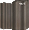TO-TH Wood-Look Acoustic Wall Panels, 10 Pack 47.2” x 23.6” Sound Panels by TO-TH