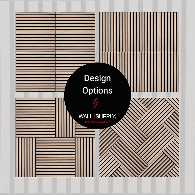 Wall!Supply 3D Soundproof Wall Panels – Acoustic Natural Oak Finish – EPS Foam - Image 7