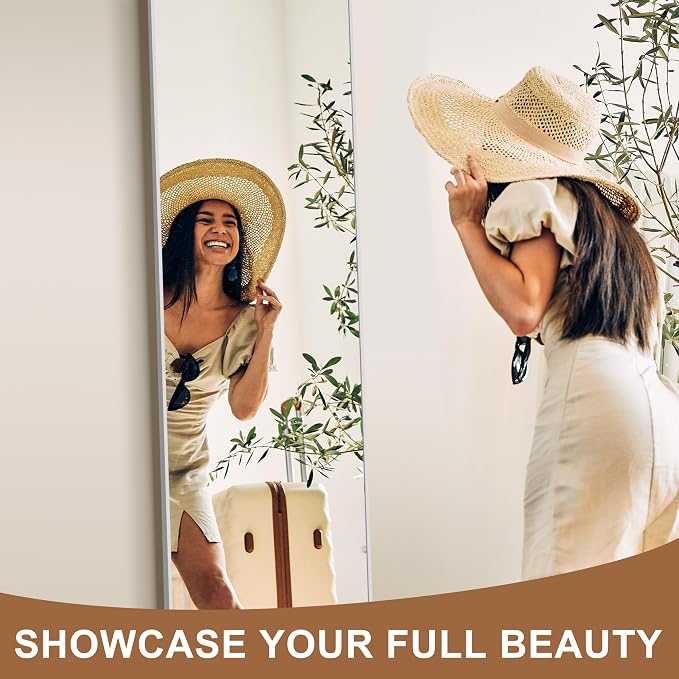 Delma Full Length Mirror, Large Floor Mirror - Image 2