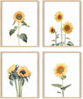 HAUS AND HUES Sunflower Set Collage 16x20 by HausandHuesArtPrints