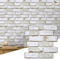 Commomy 10 Pcs 3D Brick Peel and Stick by CommomyDecor