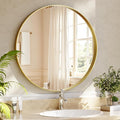 30 inch Round Bathroom Mirror, Living Room, Hanging or Leaning by Unknown