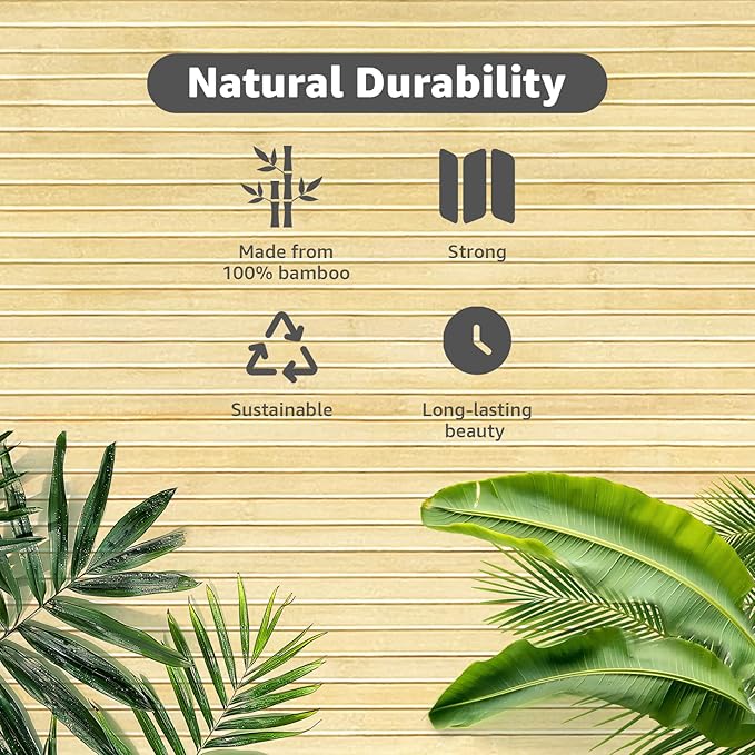 Art3d Natural Bamboo Wall Panel - Image 6