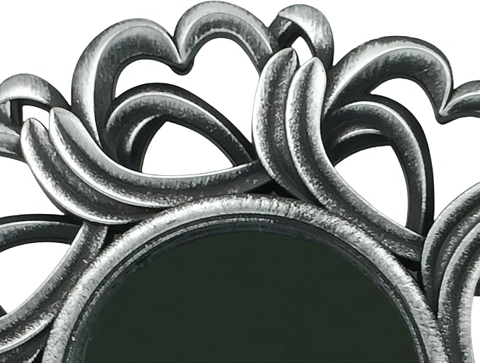 Retro Silver Mirrors for Wall Pack of 3. Round Mirrors. Decorative - Image 7