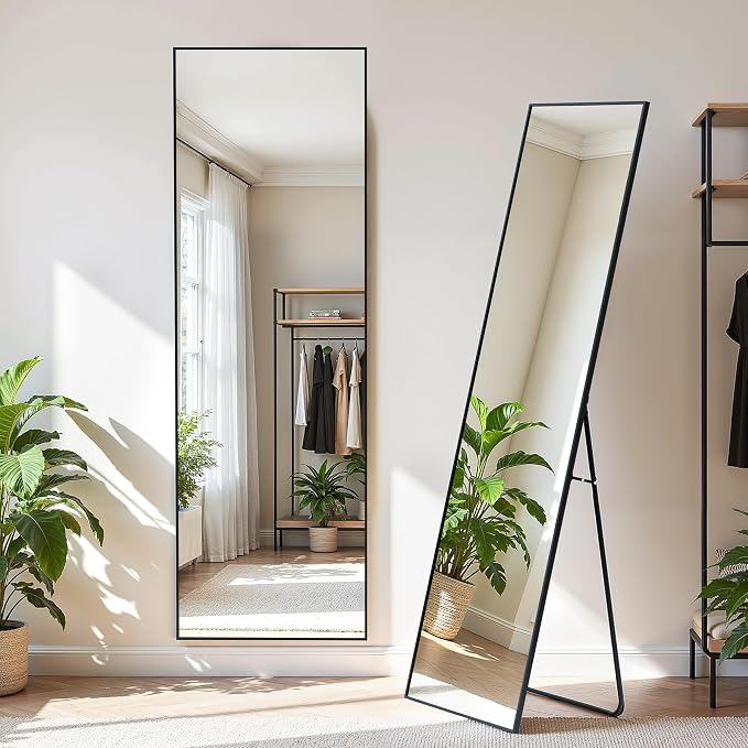 Simple Deluxe Full Length Mirror, - Image 3