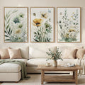 Framed Large Botanical Wall Art by Cuspin