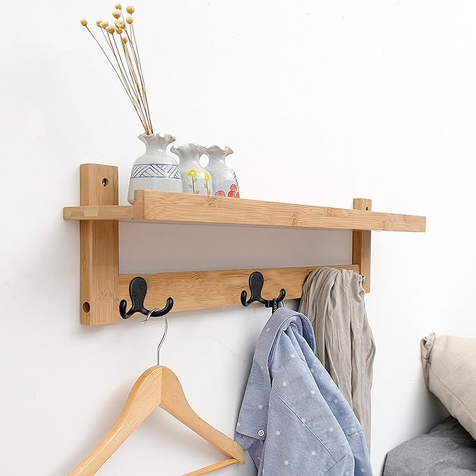 IBosins 10 Pack Heavy Duty Double Prong Coat Hooks Wall Mounted - Image 4