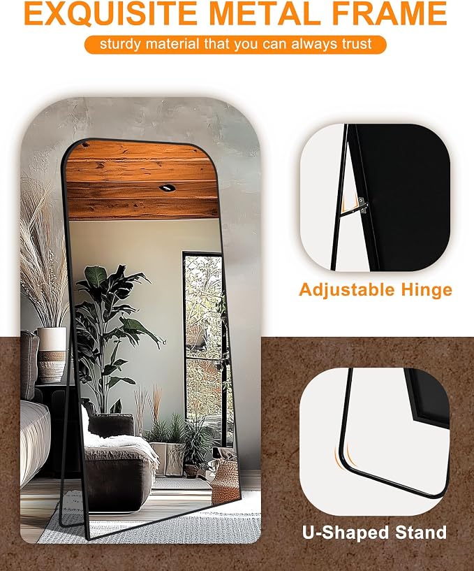 Delma Full Length Mirror, Living Room - Image 6