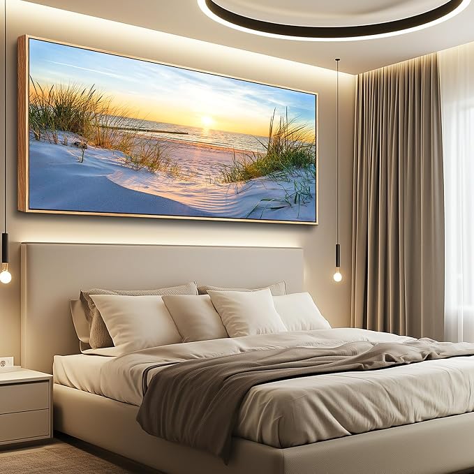 MHARTK66 Large Wall Art For Living Room Wall Decor For Office Ocean Painting - Image 4