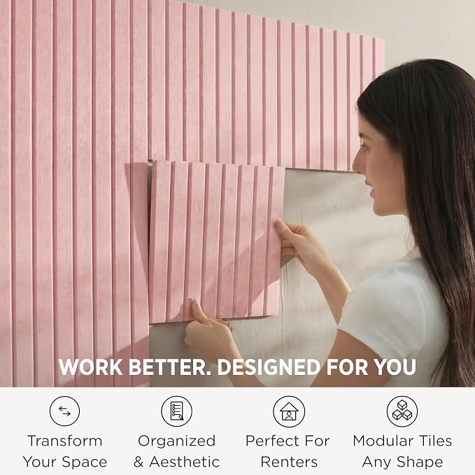 VIVELDA Large Bulletin Board 48"x36"- Office Wall Organizer to Replace Your Old - Image 2