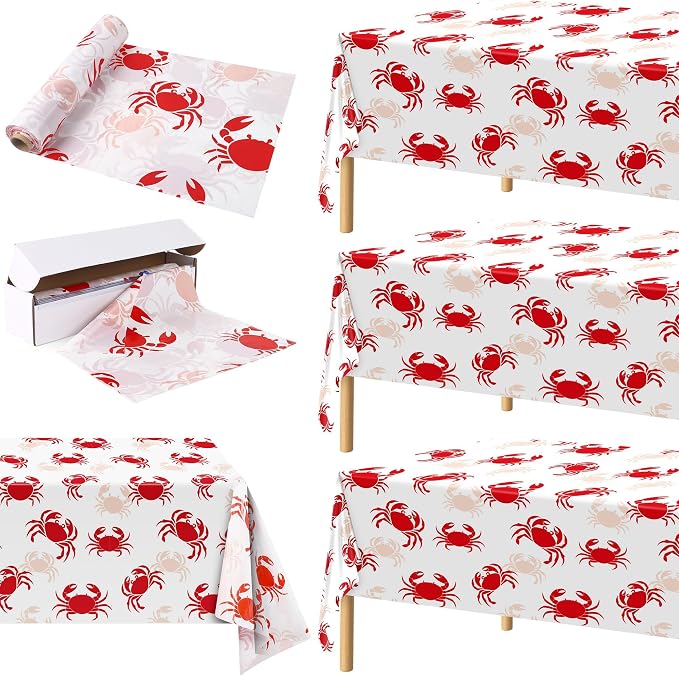 Kochorie 100 Ft x 54 Inch Crab Boil Party Tablecloth Roll by Kochorie