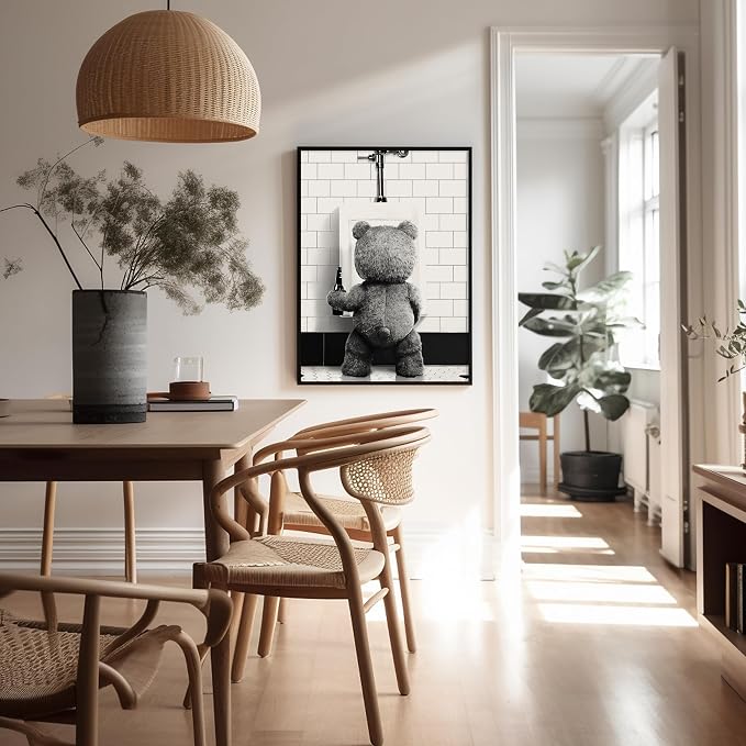 Poster Master Funny Teddy Bear Print - Image 5