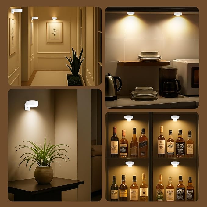 3Pcs Picture Light Battery Operated, Wireless Led Painting Light - Image 10