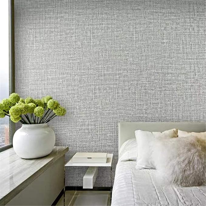 Yancorp Textured Fabric Wallpaper - Image 6