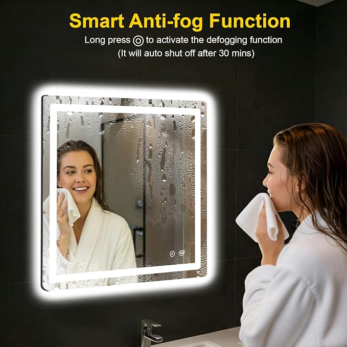 LED Bathroom Mirror with Lights - Image 4