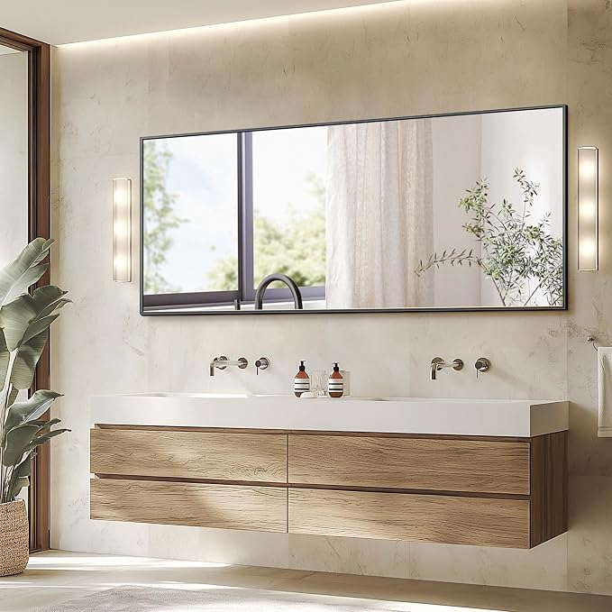 TRAHOME Full Length Standing Mirror, Free Standing or Wall Mount - Image 7