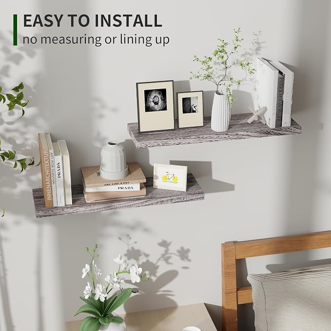 Marsmiles Wood Floating Shelves - Image 4