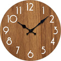 Wall Clock, Modern Wall Clocks Battery Operated, Silent Non Ticking Clock by wallclock