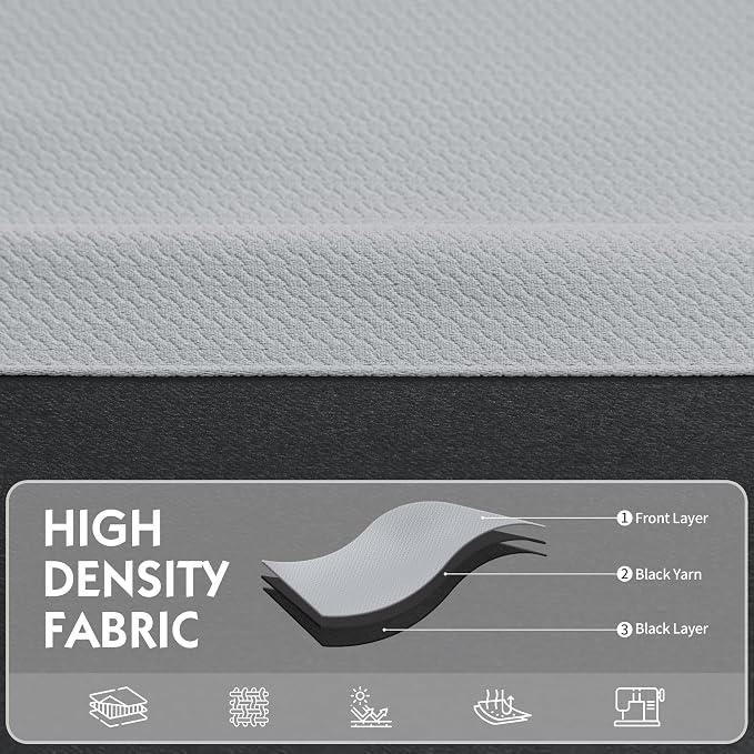 FMFUNCTEX 100% Light Grey Blackout Curtains - Image 5