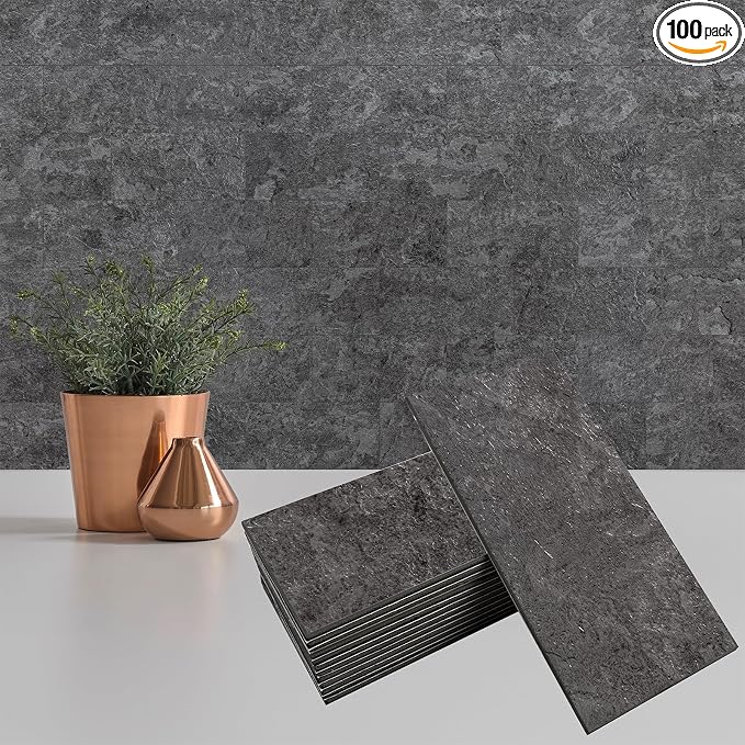 StyloVue 100 Pieces Peel and Stick Backsplash by StyloVue