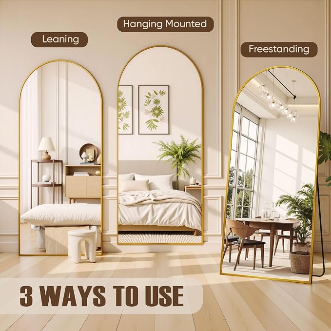 Full Length Mirror, Oversized Floor Mirrors, Leaning Free Standing Mirrors - Image 7