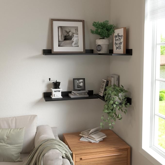 WOPITUES Floating Shelves, Wall Mounted Shelves - Image 6